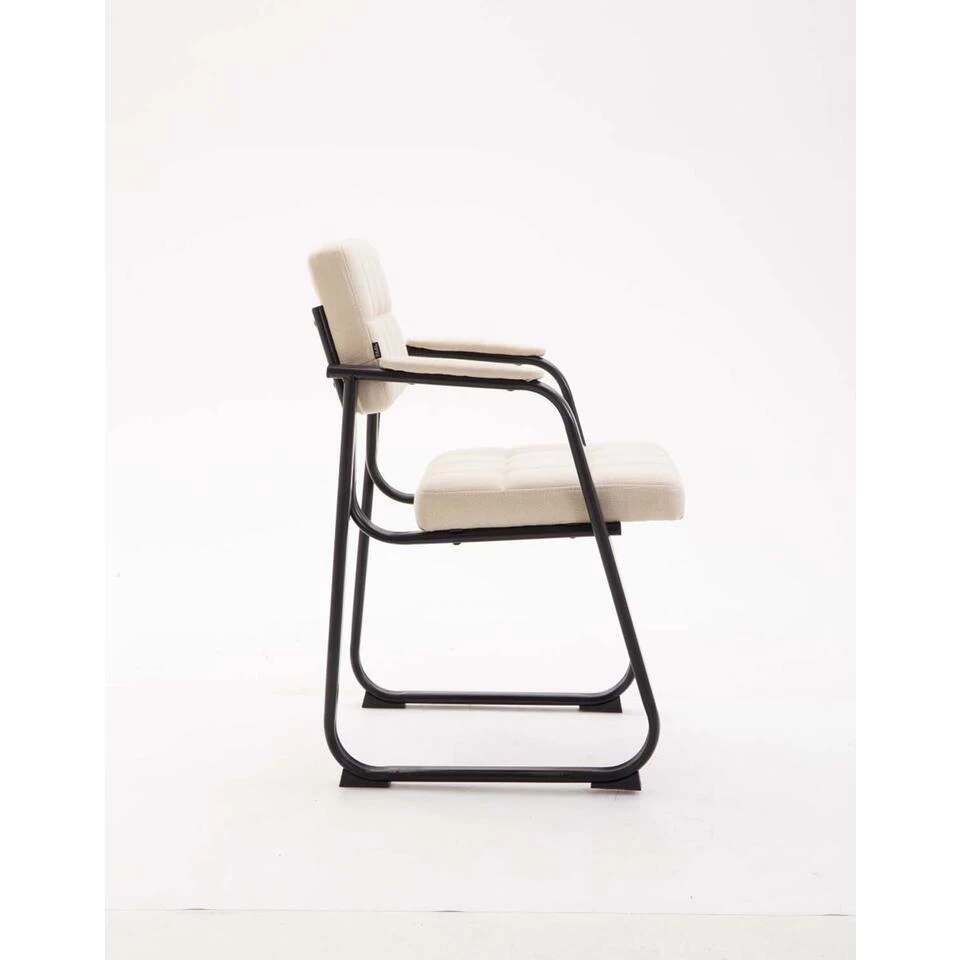 CLP Eetkamersstoel Canada B Kunstleder Crème 5 CLP Eetkamersstoel Canada B Kunstleder Crème - Image 3