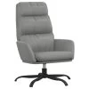 VidaXL Relaxstoel Kunstleer Grijs -ZitMeester ComfortDesign 1000095968