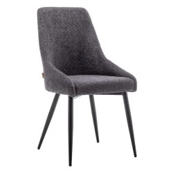 Furnihaus Eetkamerstoel Oscar Boucle Zwart 7 Furnihaus Eetkamerstoel Oscar Boucle Zwart -ZitMeester ComfortDesign 1000096628 0101
