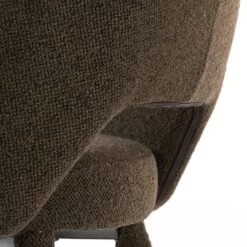 Djeslin Eetkamerstoel Donkerbruin - Stof - Bruin 8 Djeslin Eetkamerstoel Donkerbruin - Stof - Bruin -ZitMeester ComfortDesign 1000096988 0103