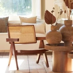 Renu Fauteuil Naturel - Hout - Bruin -ZitMeester ComfortDesign 1000096990 0103