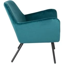 Puur Berg Fauteuil Velvet - Stof - Blauw 8 Puur Berg Fauteuil Velvet - Stof - Blauw -ZitMeester ComfortDesign 1000098379 0103