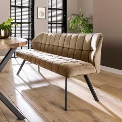 Ramon Eetkamerbank 180cm - Stof - Beige -ZitMeester ComfortDesign 1000098409 0101