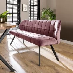 Ramon Eetkamerbank 180cm - Stof - Roze 6 Ramon Eetkamerbank 180cm - Stof - Roze -ZitMeester ComfortDesign 1000098410 0101