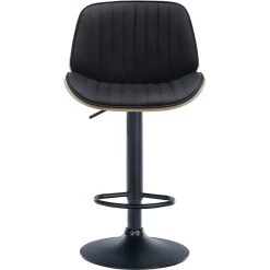 CLP Barkruk Nova Kunstleer Natura - Zwart 8 CLP Barkruk Nova Kunstleer Natura - Zwart -ZitMeester ComfortDesign 1000099011 0102