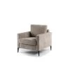 Fauteuil Flora Champagne Stof - Stof - Beige 1 Fauteuil Flora Champagne Stof - Stof - Beige -ZitMeester ComfortDesign 1000100238