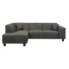 Hoekbank Nino Links - Antraciet -ZitMeester ComfortDesign 10100891