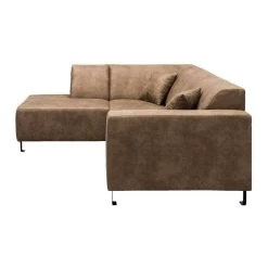 Hoekbank Nino Links - Taupe -ZitMeester ComfortDesign 10100893 8000