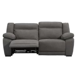 Bank Dean Elektrisch Verstelbaar 3-zits - Antraciet -ZitMeester ComfortDesign 10100917 0102