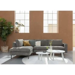 WOOOD Hoekbank Arwin Links - Olijfgroen -ZitMeester ComfortDesign 10101948 1101