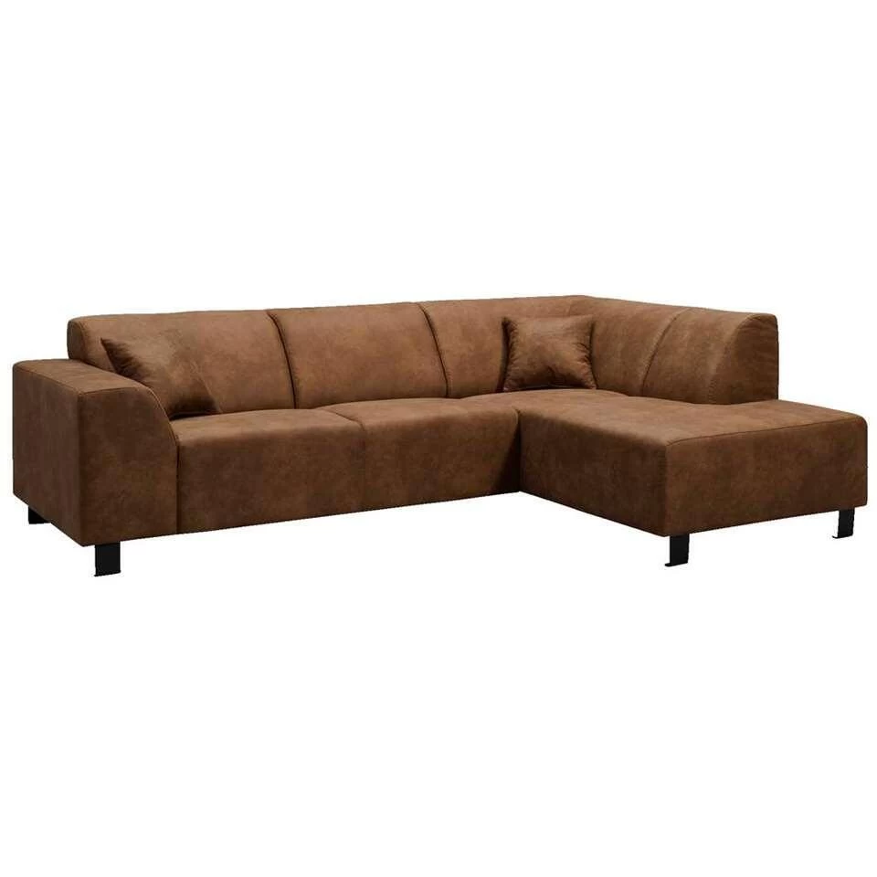 Hoekbank Nino Rechts - Cognac 4 Hoekbank Nino Rechts - Cognac - Image 2