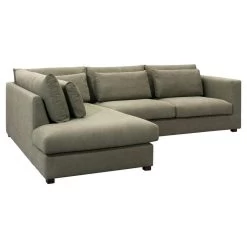 UMIX Hoekbank Chelsea Bavo - Olijfgroen -ZitMeester ComfortDesign 10106780 0321