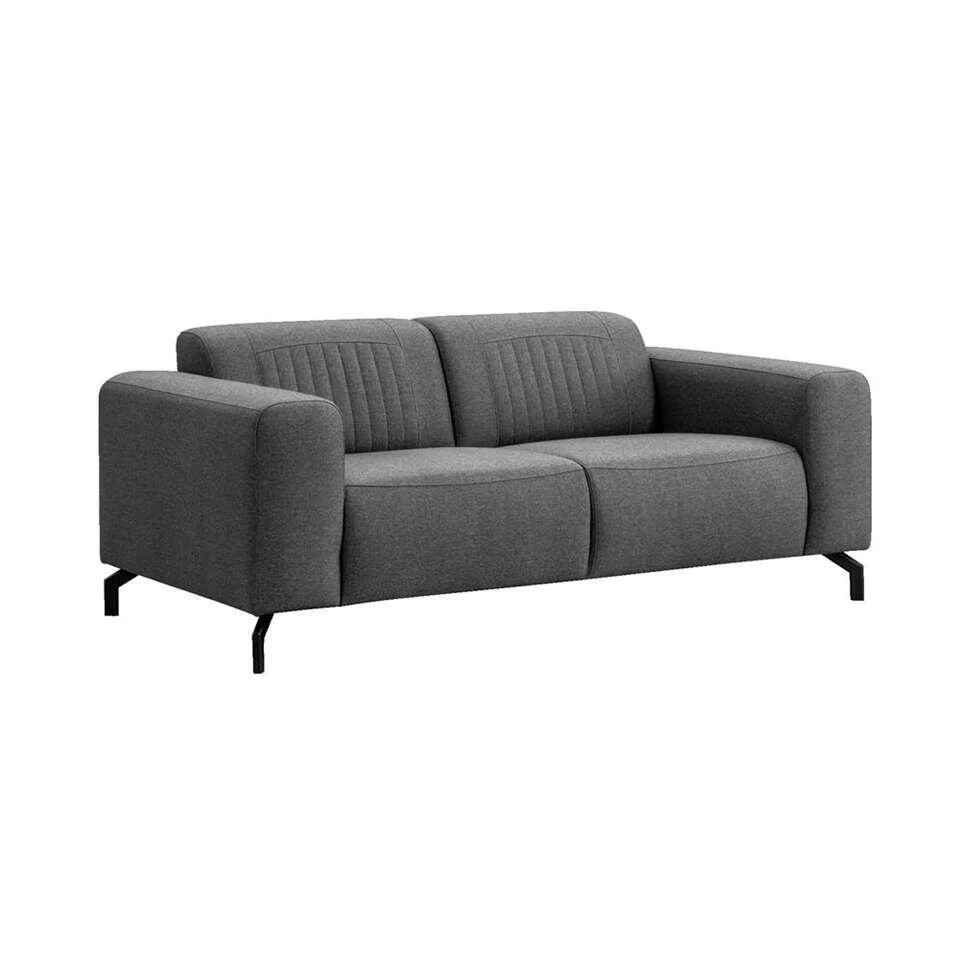 Bank Otis 2-zits - Donkergrijs 4 Bank Otis 2-zits - Donkergrijs - Afbeelding 2