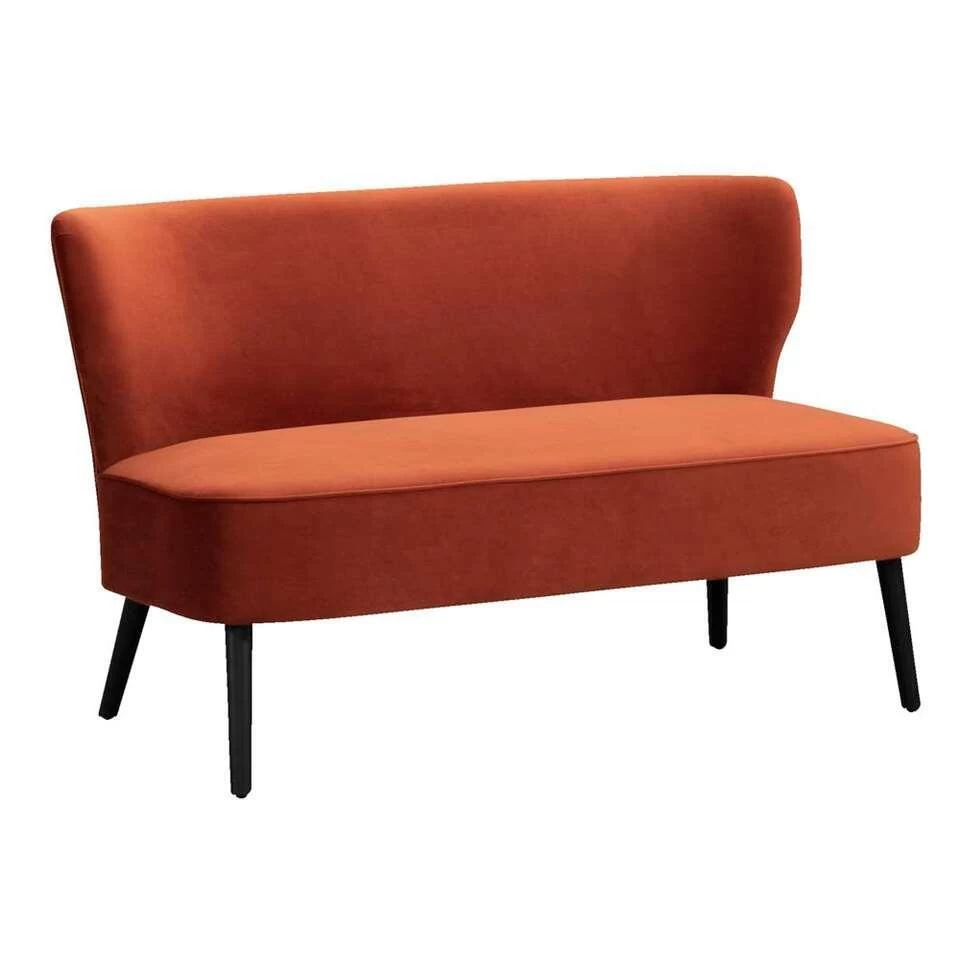 Bank Hasvik Stax 2-zits - Velvet 303 Roest 4 Bank Hasvik Stax 2-zits - Velvet 303 Roest - Image 2