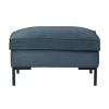 WOOOD Hocker Arwin - Staalblauw - 51x80x60 Cm 1 WOOOD Hocker Arwin - Staalblauw - 51x80x60 Cm -ZitMeester ComfortDesign 10201963