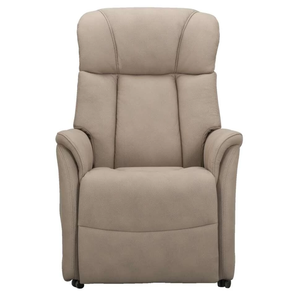 Relaxfauteuil Nebraska (sta -op) - Taupe 3 Relaxfauteuil Nebraska (sta -op) - Taupe