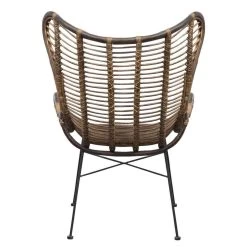 Fauteuil Jasmine - Rotan/metaal - Bruin -ZitMeester ComfortDesign 10207008 0900