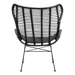 Fauteuil Jasmine - Rotan - Zwart -ZitMeester ComfortDesign 10207009 0900