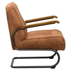 Fauteuil Ivar - Stof - Cognac -ZitMeester ComfortDesign 10207511 8000