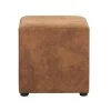 Hocker Nando - Cognac - 45x45x45 Cm 1 Hocker Nando - Cognac - 45x45x45 Cm -ZitMeester ComfortDesign 10209451