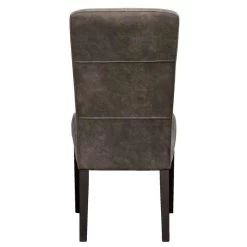 Eetkamerstoel Yvo - Lederlook - Bruin -ZitMeester ComfortDesign 10302276 0900