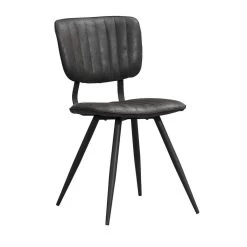 Eetkamerstoel Brim - Stof - Antraciet 7 Eetkamerstoel Brim - Stof - Antraciet -ZitMeester ComfortDesign 10302512 0300