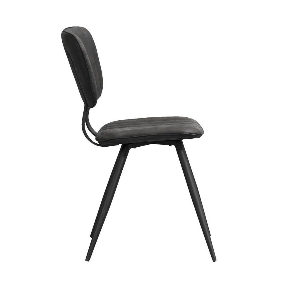 Eetkamerstoel Brim - Stof - Antraciet 6 Eetkamerstoel Brim - Stof - Antraciet - Image 4