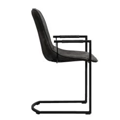 Eetkamerstoel Riv - Stof - Antraciet 9 Eetkamerstoel Riv - Stof - Antraciet -ZitMeester ComfortDesign 10302552 8000