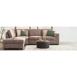 Hoekbank Tom Large - Taupe -ZitMeester ComfortDesign 10910142 9050
