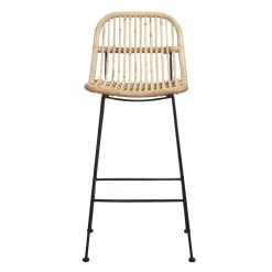 Barkruk Justin - Rotan - Naturel