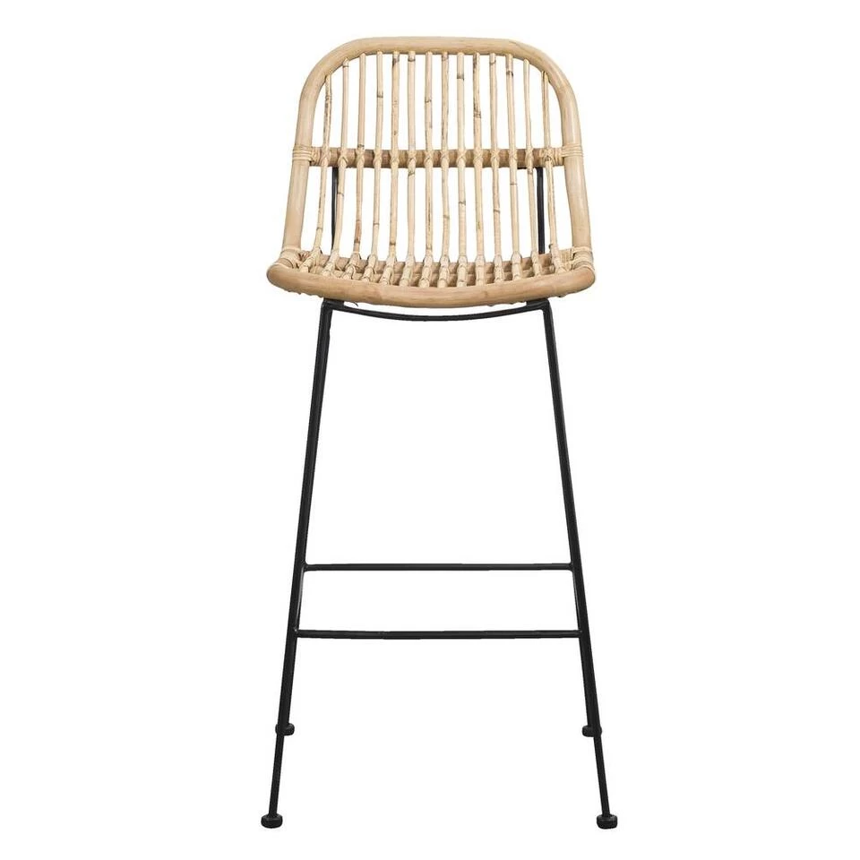 Barkruk Justin - Rotan - Naturel 3 Barkruk Justin - Rotan - Naturel