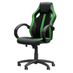 Gamestoel Max - Zwart/groen -ZitMeester ComfortDesign 11201010 0302