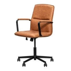 Bureaustoel Trevor - Cognac 9 Bureaustoel Trevor - Cognac -ZitMeester ComfortDesign 11201025 0301