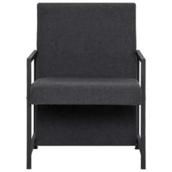 VidaXL Fauteuil Stof Grijs 9 VidaXL Fauteuil Stof Grijs -ZitMeester ComfortDesign 1181369335 0103