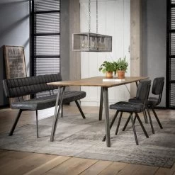 Giga Meubel Eetkamerstoel Zwart - PU-Leer - Kruisstiksel - Open Rug -ZitMeester ComfortDesign 11e0abd6ecf5491d834e3c15dcffd6c8