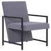 VidaXL Fauteuil Stof Lichtgrijs -ZitMeester ComfortDesign 1230369017