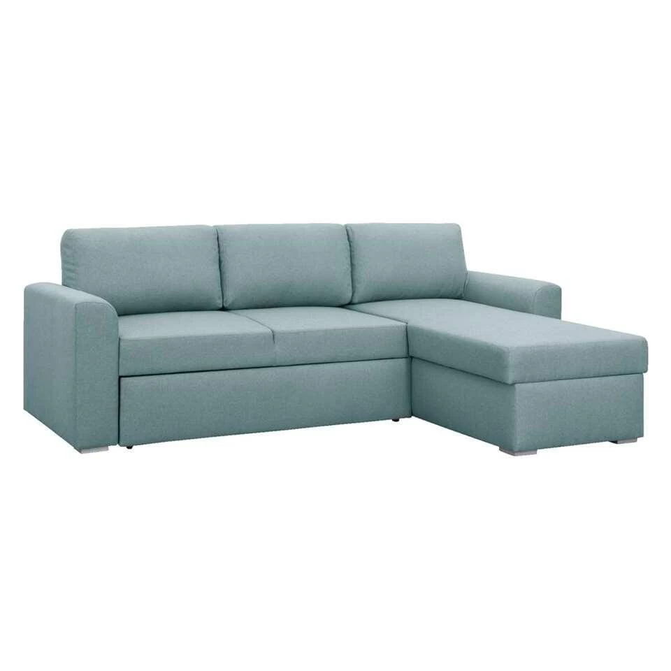 Slaapbank Bern Met Opbergruimte - Grijs/groen - 85x226x165 Cm 6 Slaapbank Bern Met Opbergruimte - Grijs/groen - 85x226x165 Cm - Image 4