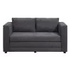 Slaapbank Sirena - Antraciet - 72x139x69 Cm -ZitMeester ComfortDesign 12600405