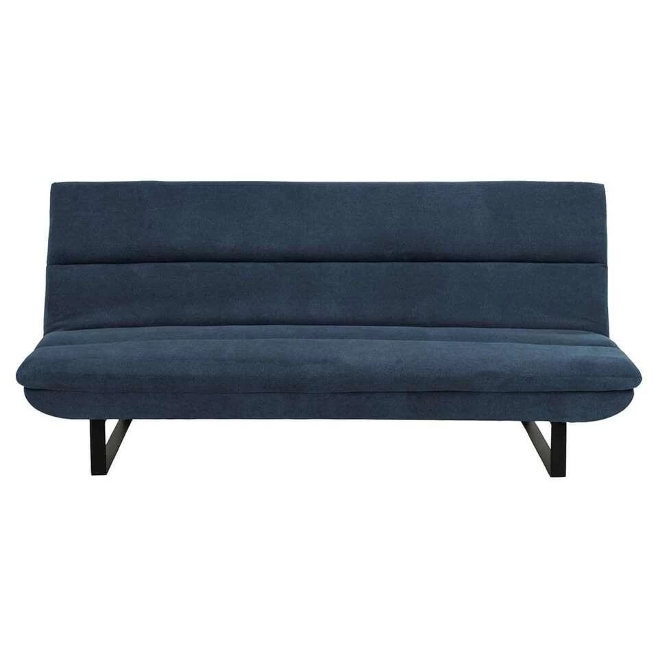 Slaapbank Adelaide - Donker Blauw - 91x200x124 Cm 3 Slaapbank Adelaide - Donker Blauw - 91x200x124 Cm