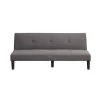 Slaapbank Cairns - Antraciet - 74,5x188x88 Cm 1 Slaapbank Cairns - Antraciet - 74,5x188x88 Cm -ZitMeester ComfortDesign 12600445