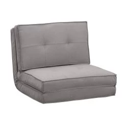 Slaapfauteuil Sion - Grijs - 59x70x71 Cm -ZitMeester ComfortDesign 12600450 0300