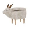 Beliani Hocker REINDEER - Beige Polyester 1 Beliani Hocker REINDEER - Beige Polyester -ZitMeester ComfortDesign 1320995248