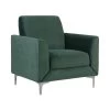 Beliani Fauteuil FENES - Groen Fluweel 2 Beliani Fauteuil FENES - Groen Fluweel -ZitMeester ComfortDesign 1397419709