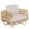Beliani Fauteuil DOLCEDO - Beige Rotan -ZitMeester ComfortDesign 1642265005