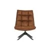 WOOOD Jouke Draaifauteuil - Kunstleer - Cognac - 97x70x85 2 WOOOD Jouke Draaifauteuil - Kunstleer - Cognac - 97x70x85 -ZitMeester ComfortDesign 1697548865