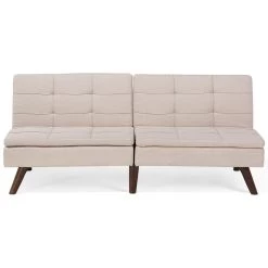 Beliani Driezitsbank - RONNE Beige Polyester