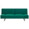 Beliani Slaapbank - YORK Groen Fluweel -ZitMeester ComfortDesign 1775684564