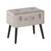 Beliani Hocker MALLARD - Beige Kunstleer -ZitMeester ComfortDesign 1910355138