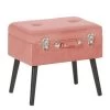 Beliani Hocker MALLARD - Roze Corduroy 2 Beliani Hocker MALLARD - Roze Corduroy -ZitMeester ComfortDesign 1947165857
