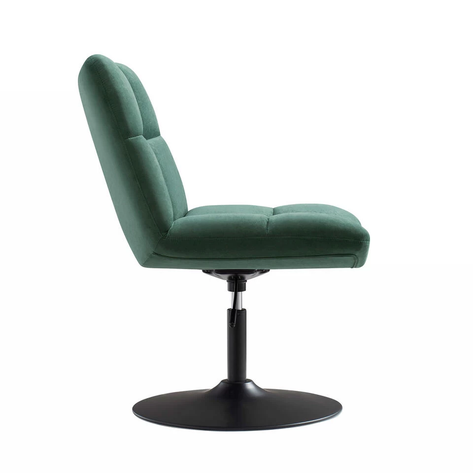 Design Fauteuil Lille - Velvet Groen 5 Design Fauteuil Lille - Velvet Groen - Image 3